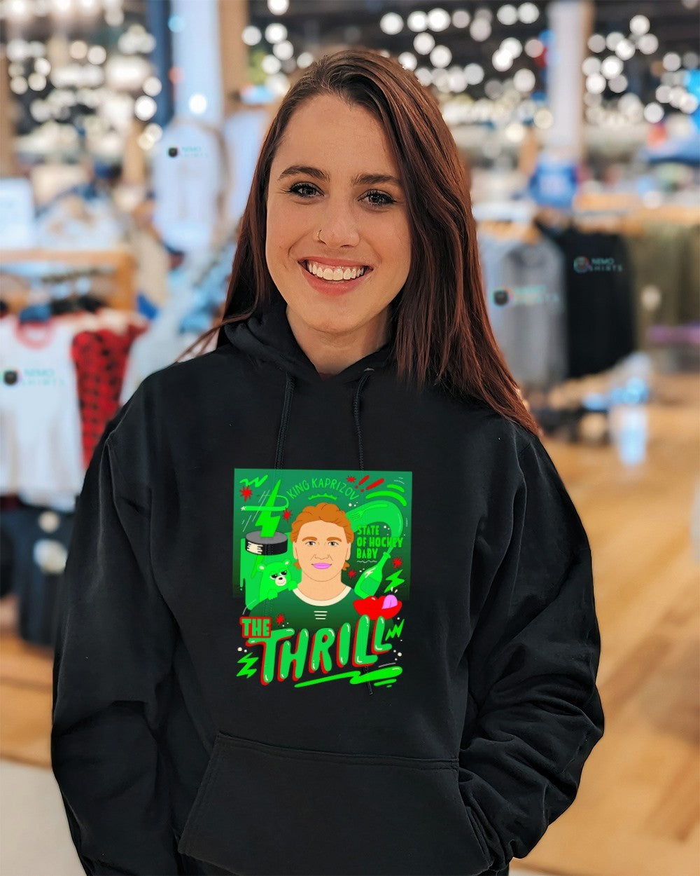 The thrill King Kaprizov Minnesota Wild state of hockey baby shirt
