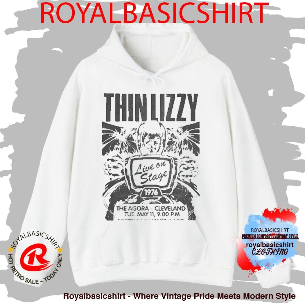 Thin Lizzy Jailbreak Flyer Cleveland Shirt