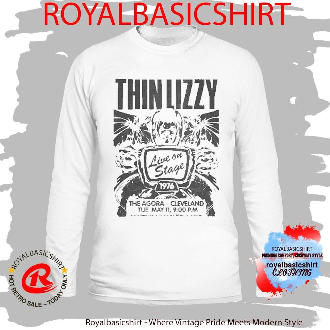 Thin Lizzy Jailbreak Flyer Cleveland Shirt
