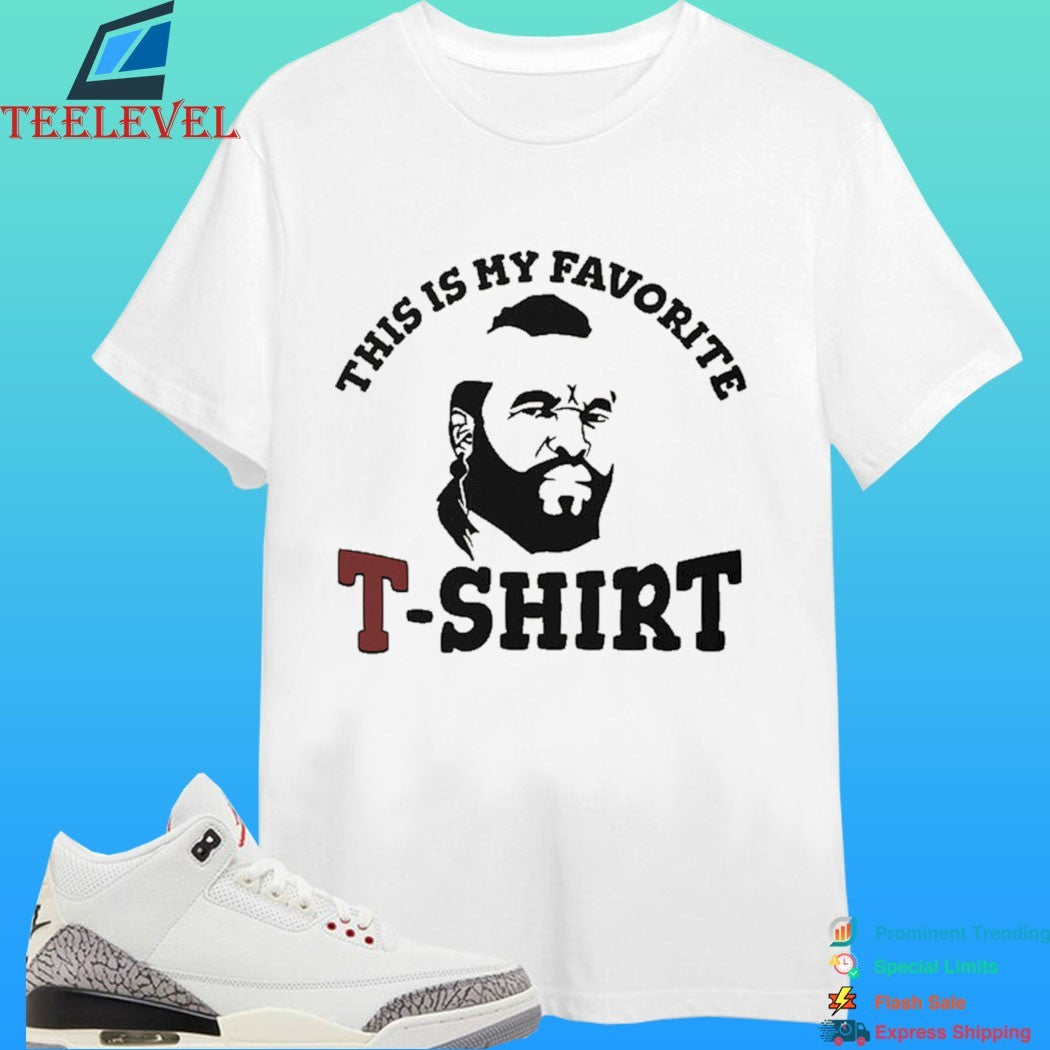 This Is My Favorite T-shirt Head Shirt