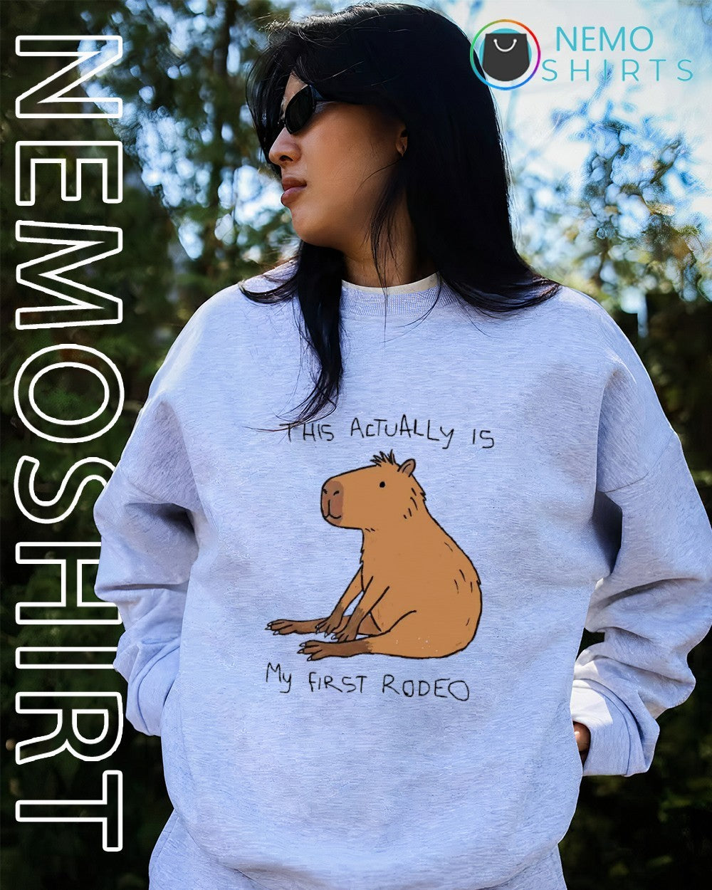 This actually is my first rodeo capybara shirt