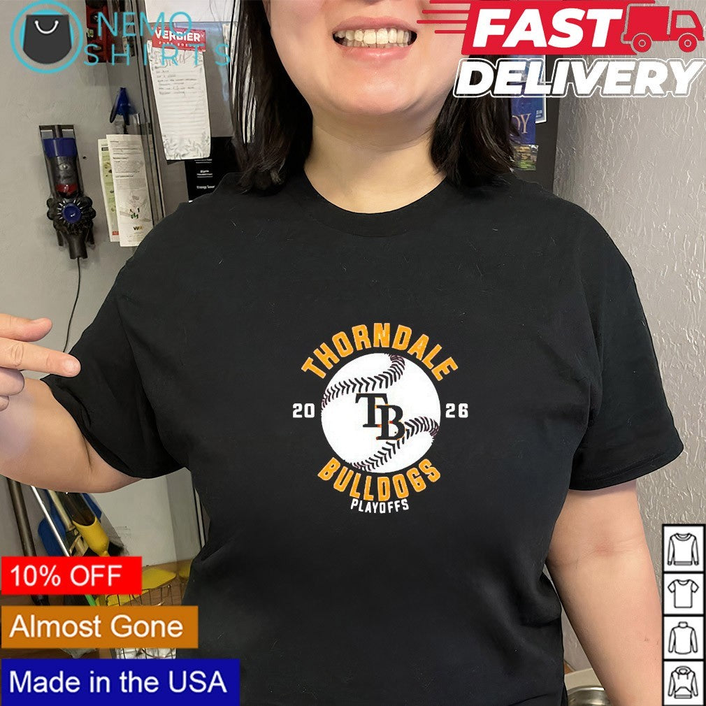 Thorndale Bulldogs baseball 2026 Playoffs shirt