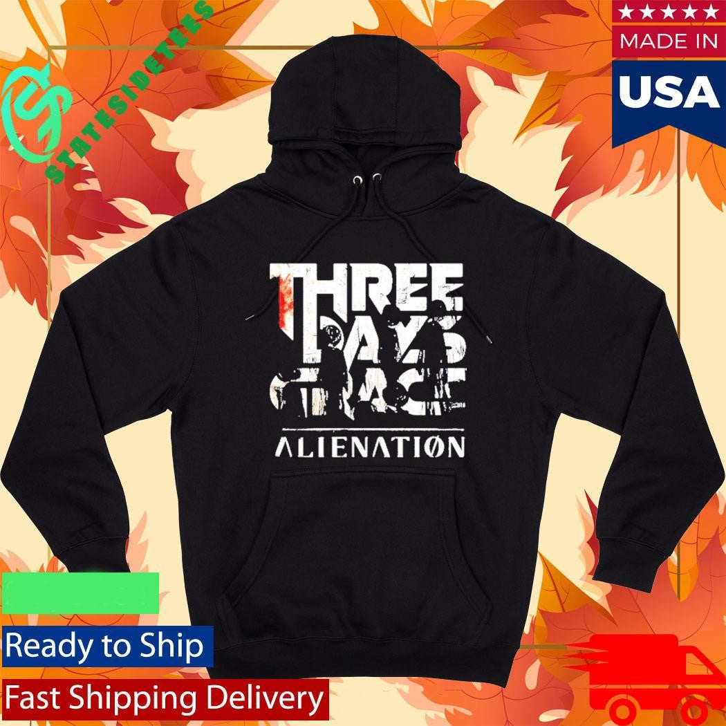 Three Days Grace Alienation Album Shirt