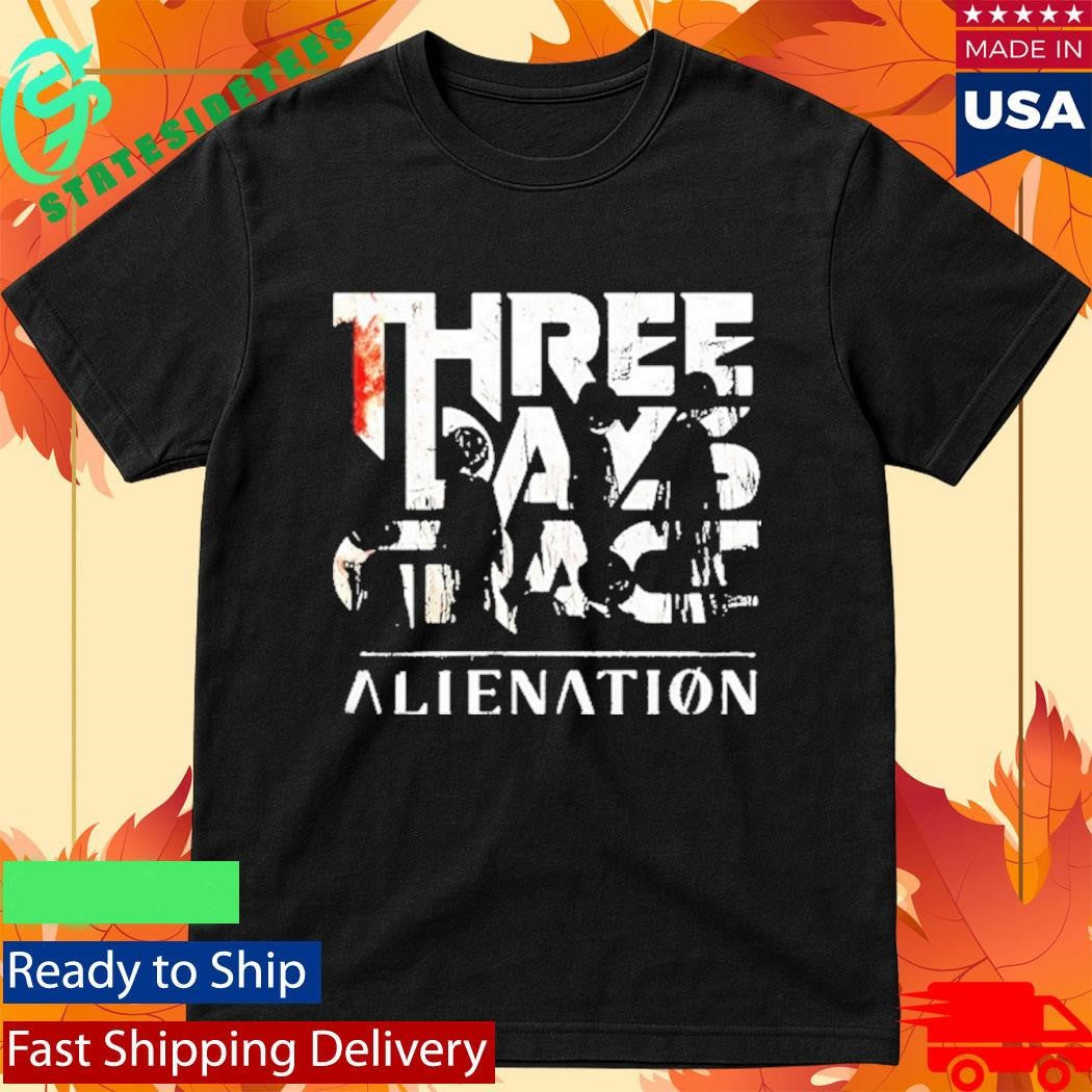 Three Days Grace Alienation Album Shirt