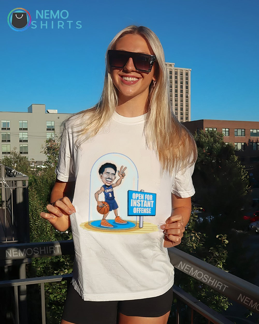 Thunder doodling Jalen Williams OKC Thunder open for instant offense shirt