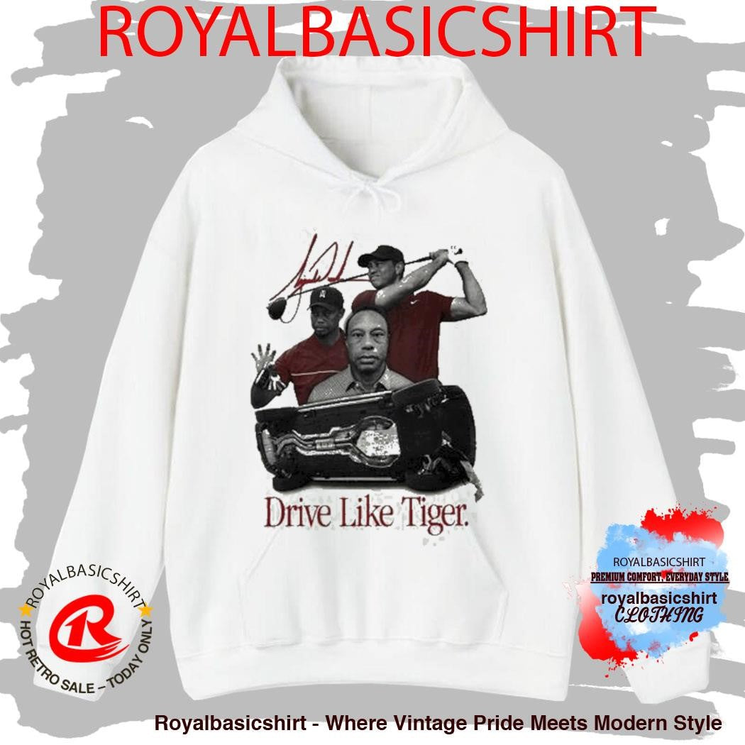 Tiger Woods Drive Like Tiger Signature Shirt