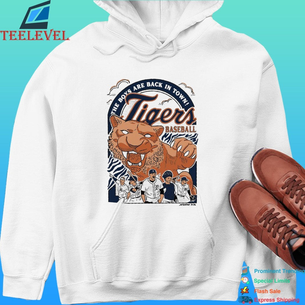 Tigers Baseball The Boys Are Back In Town Shirt