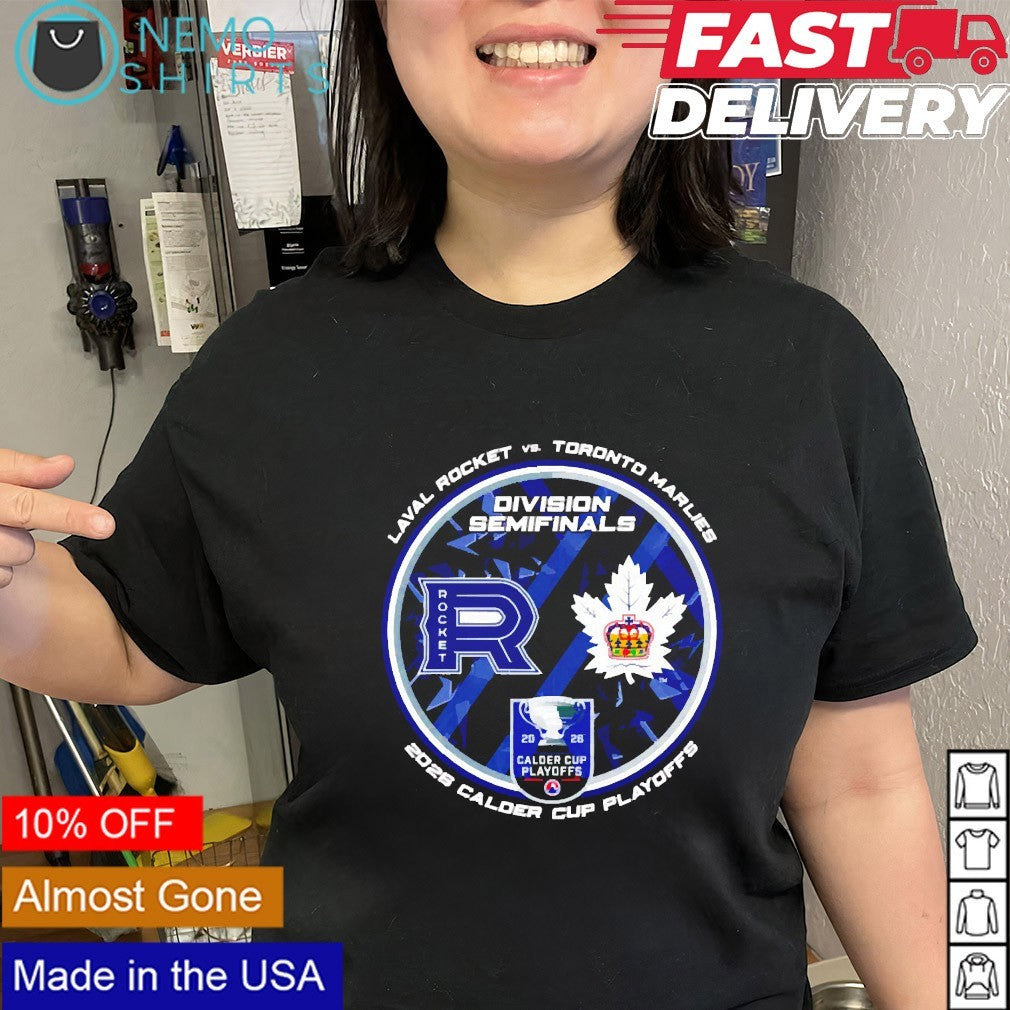 Laval Rocket vs Toronto Marlies 2026 Calder Cup Playoffs matchup shirt