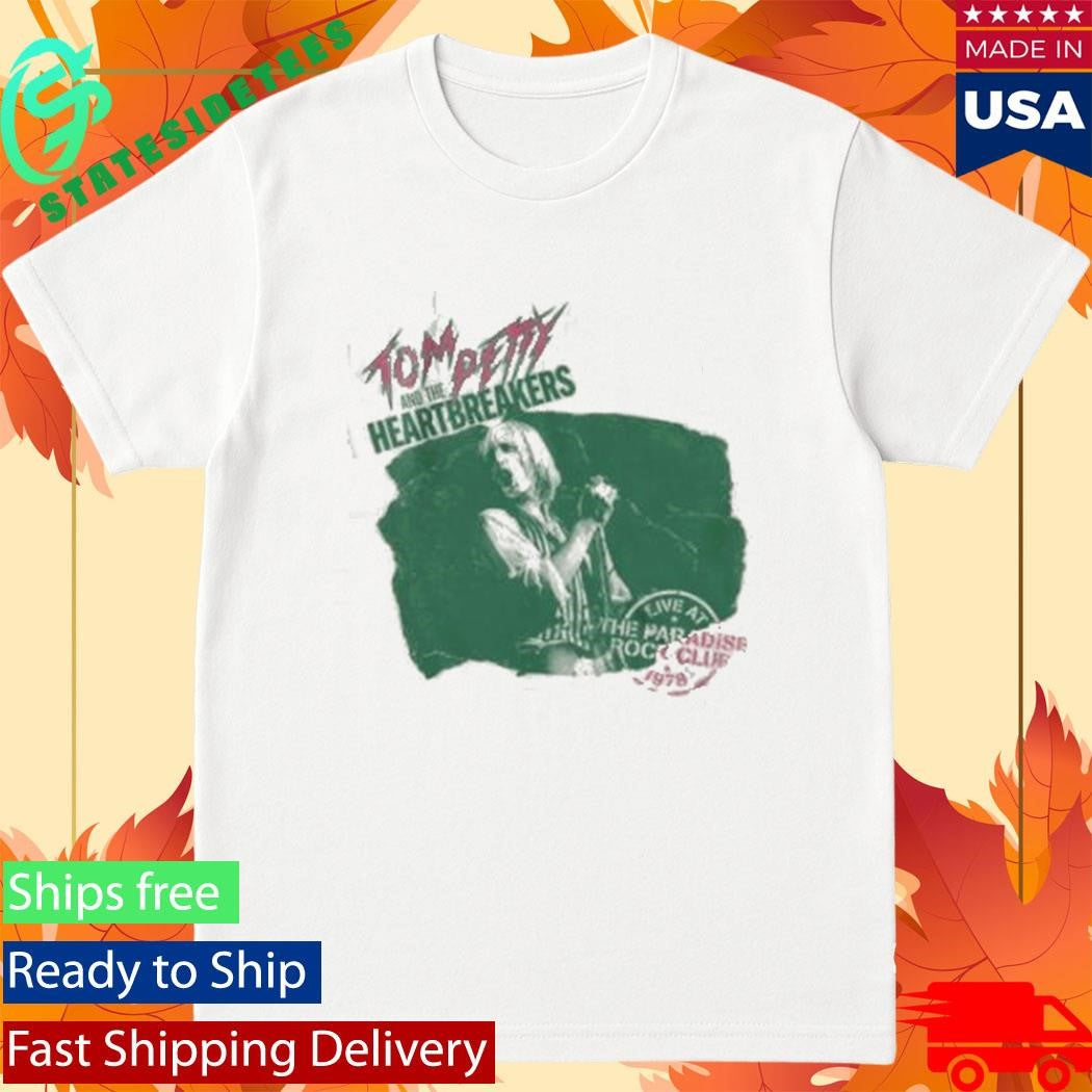 Tom Petty Live At The Paradise Rock Club 1978 Shirt