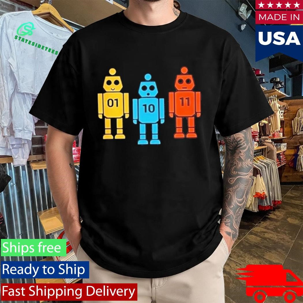 Tonight Show Christian Hubicki 01 10 11 Robot Shirt