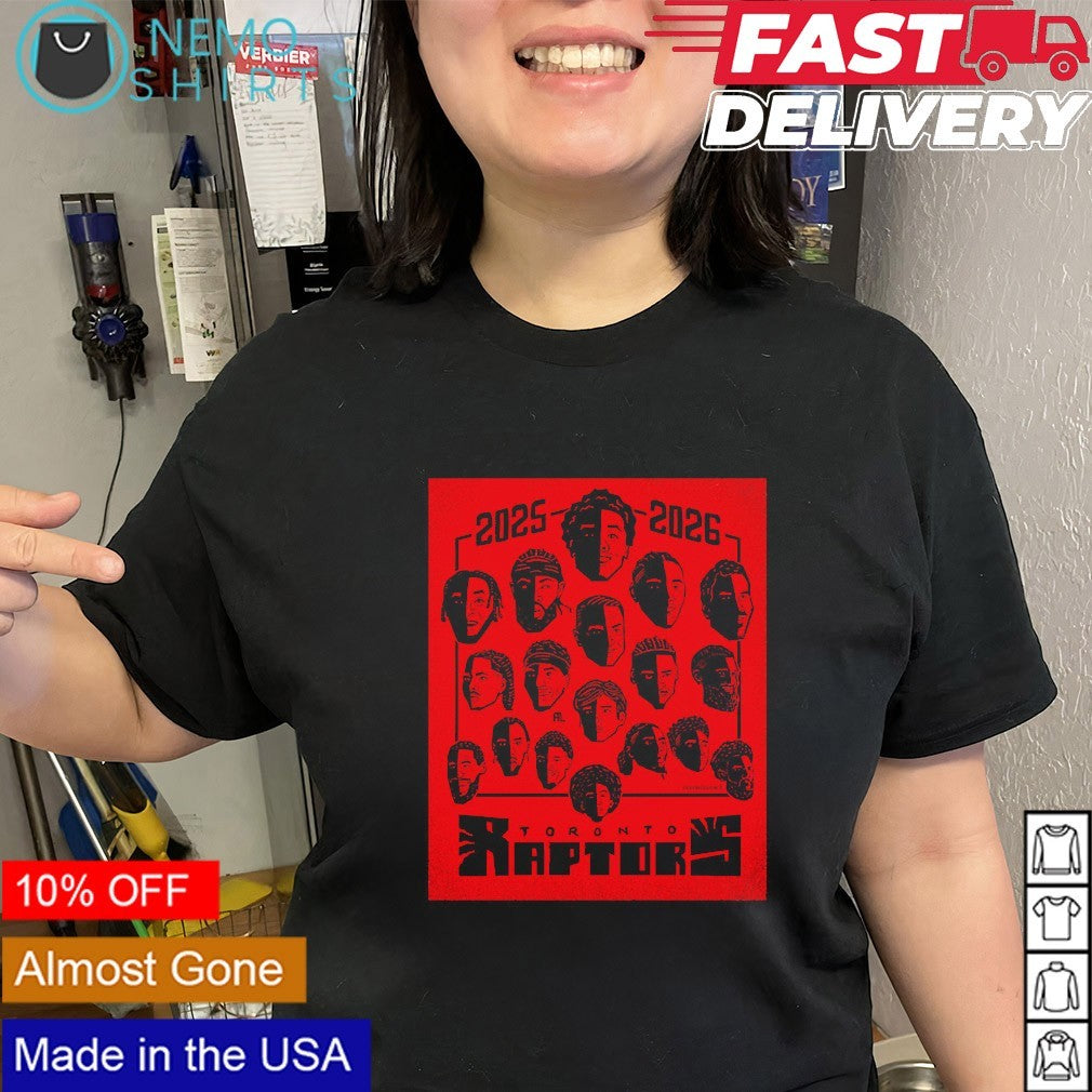 Toronto Raptors 2025 2026 NBA Playoffs season shirt