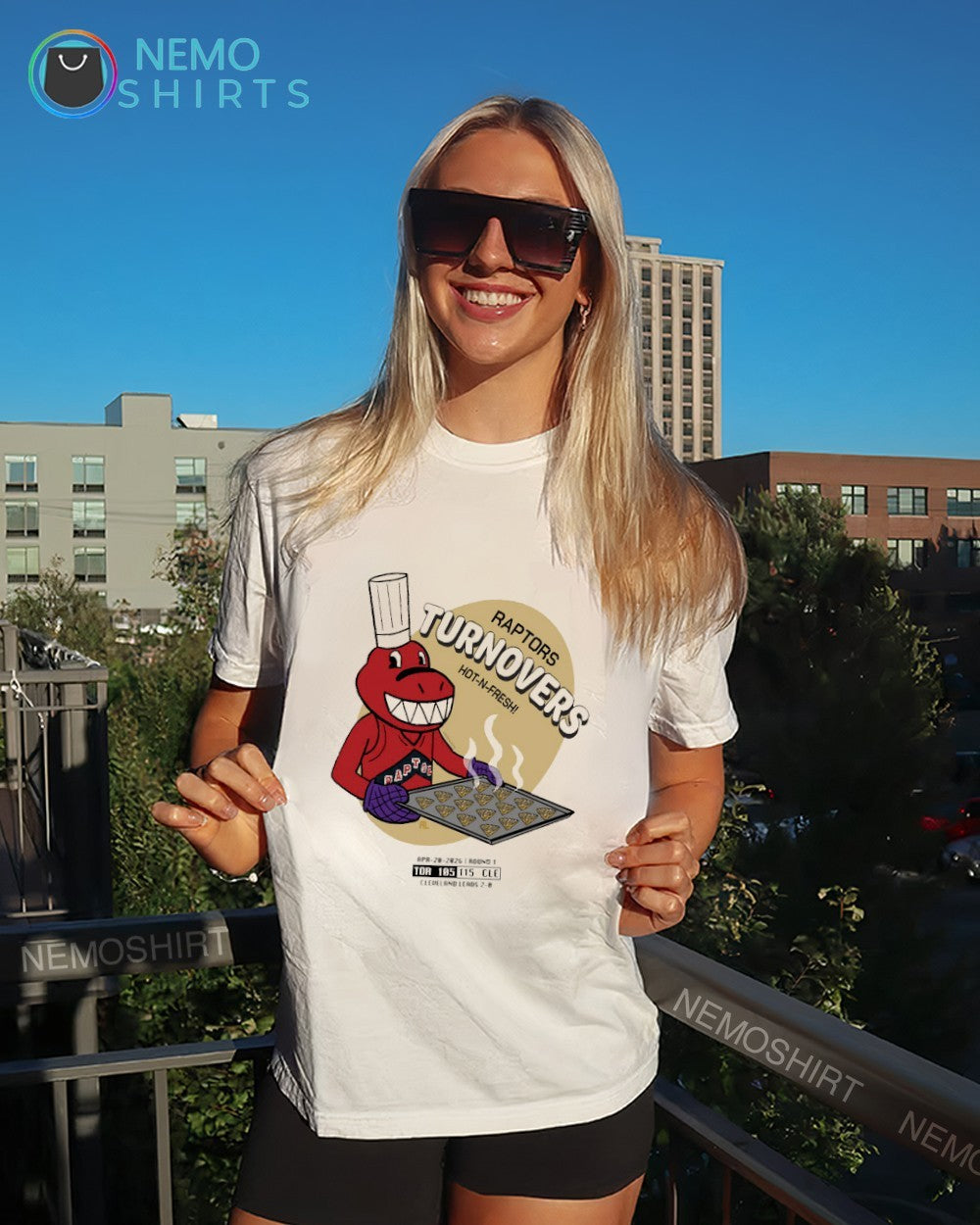 Toronto Raptors defeated Toronto Raptors 22 turnovers hot in fresh cartoon shirt