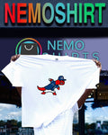Toronto Raptors dinosaur mascot Toronto Blue Jays mashup shirt