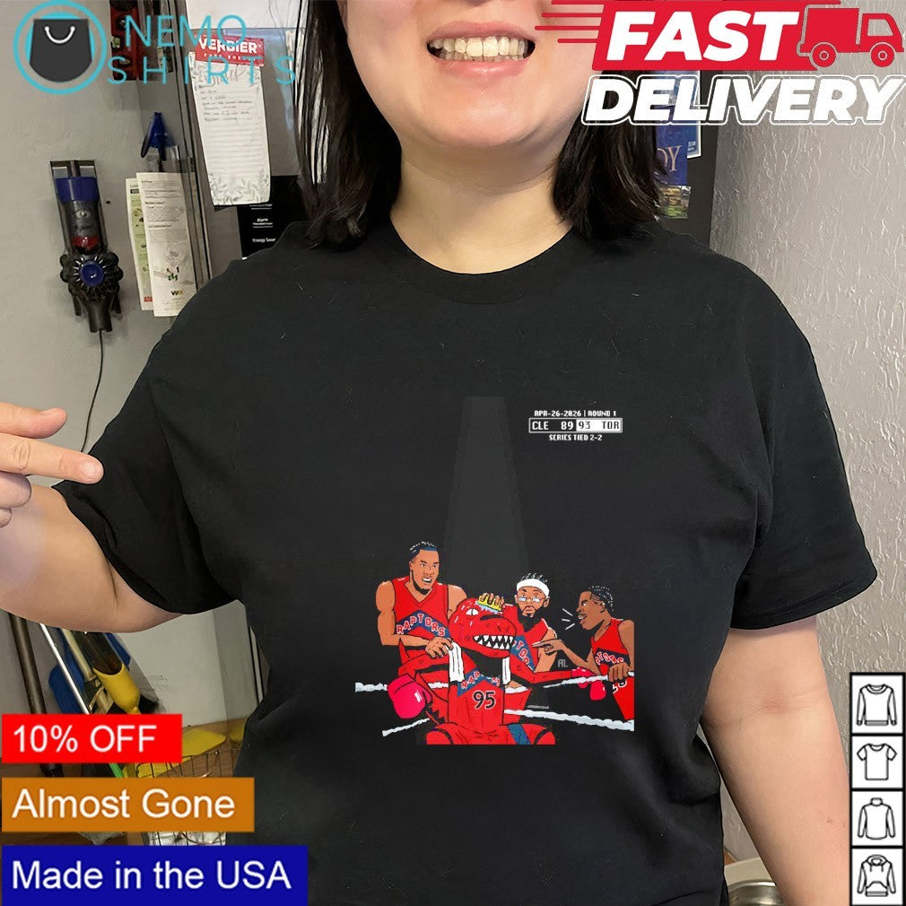 Toronto Raptors victory over Cavaliers 93 89 2026 NBA Playoffs game 4 shirt