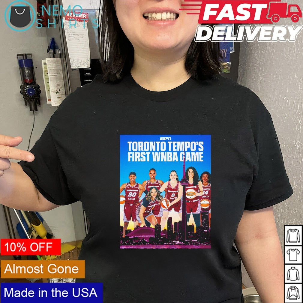 Toronto Tempo First WNBA Game Season shirt