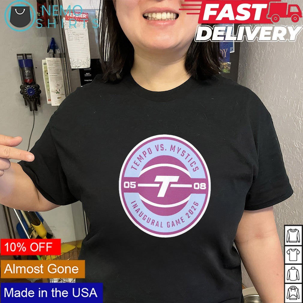 Toronto Tempo vs Mystics Inaugural game 2026 shirt
