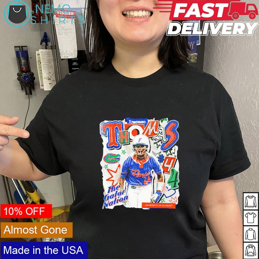 Townsen Thomas Florida Gators NCAA softball player shirt