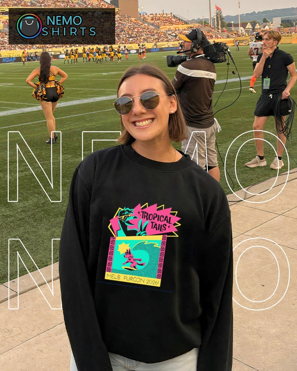 Tropical tails Melbourne Furcon 2026 shirt
