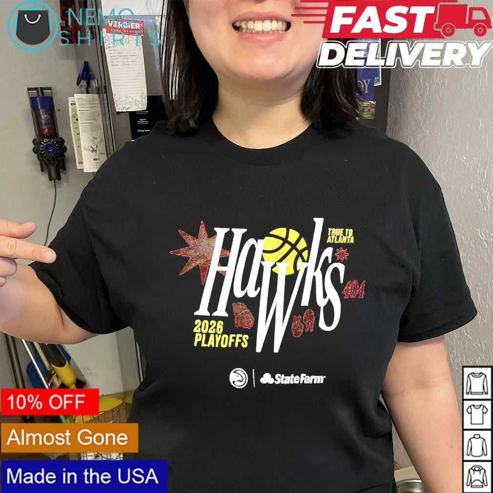 True to Atlanta Hawks 2026 Playoffs shirt