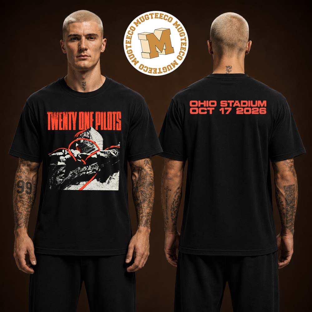 Twenty One Pilots Columbus OH 2026 Exclusive Tee At Ohio Stadium On October 17 2026 Two Sided Unisex T-Shirt