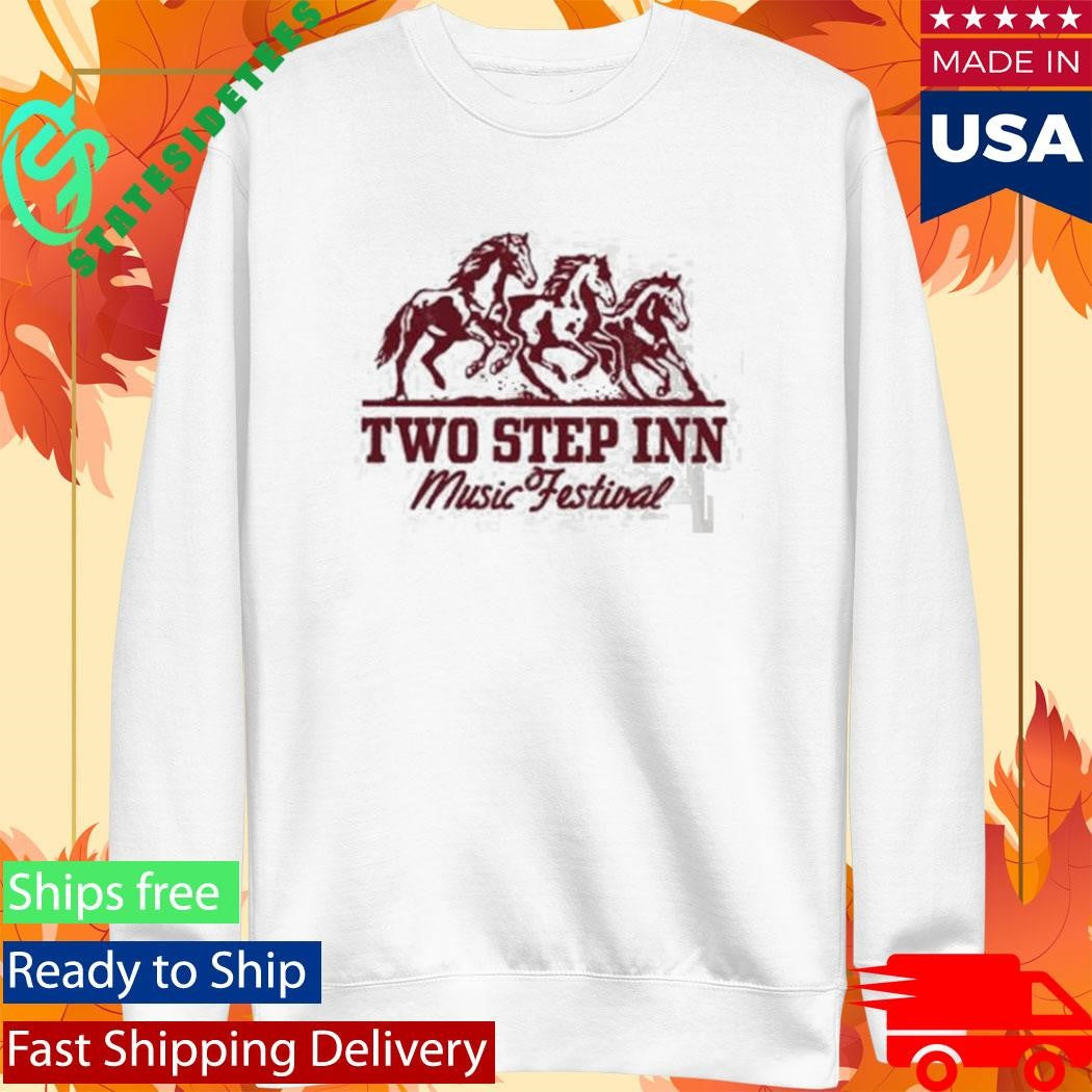 Two Step Inn Running Horses Shirt