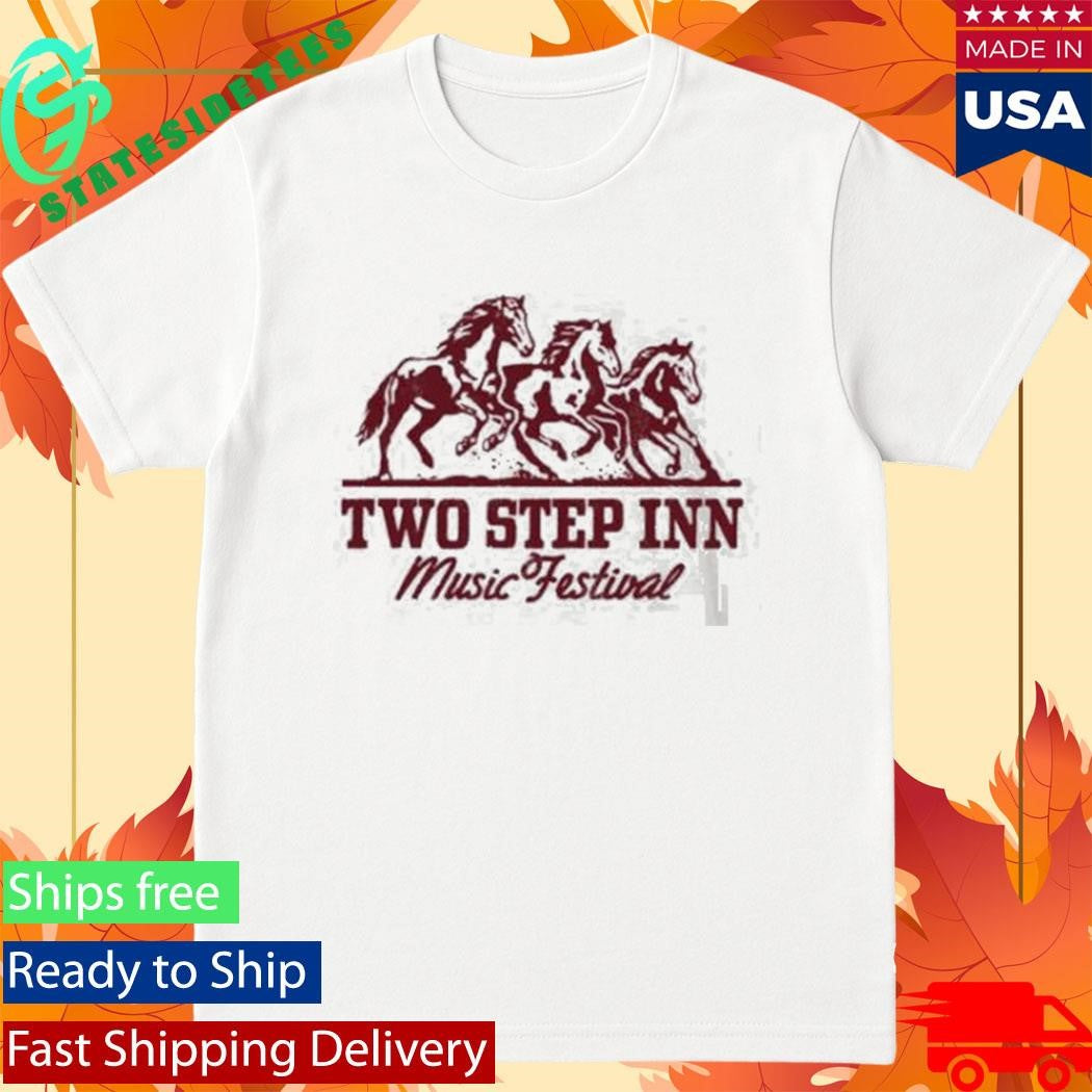 Two Step Inn Running Horses Shirt