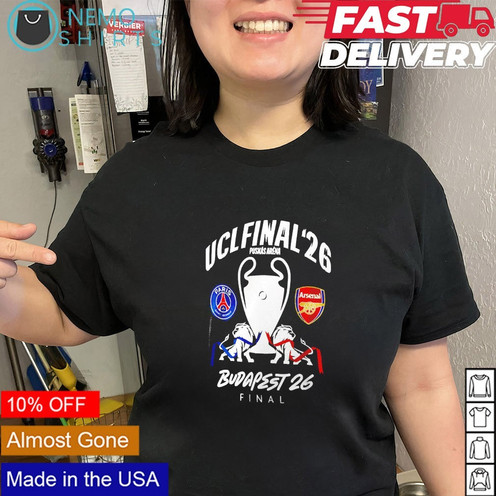 UCL Final 2026 Paris Saint-Germain vs Arsenal Budapest 2026 final shirt