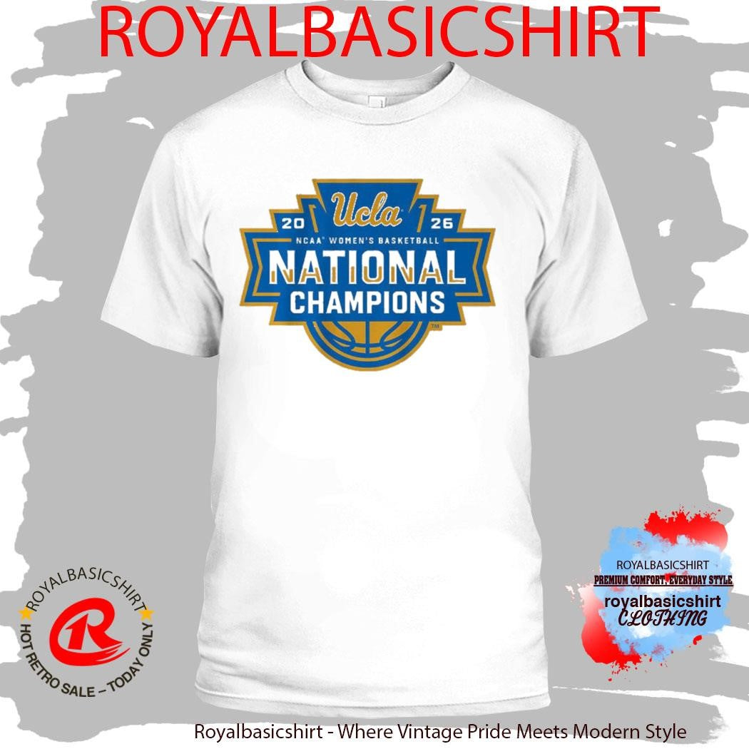 UCLA Bruins WBB 2026 National Champions Logo Shirt