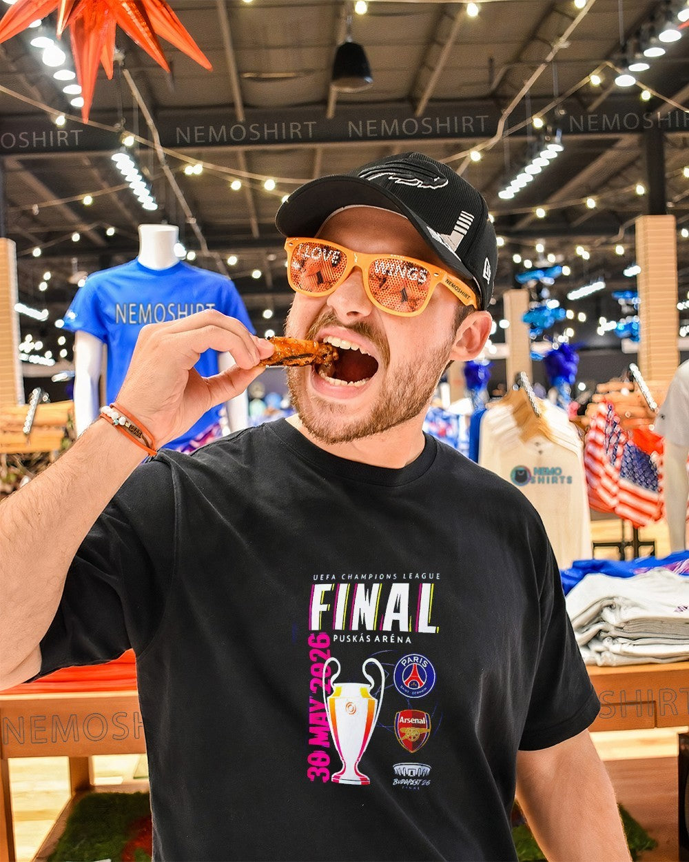 UEFA Champions League final PSG 2026 Budapest final shirt