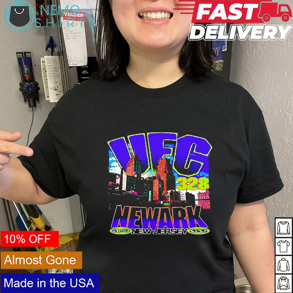 UFC 328 Newark May 09 2026 New Jersey shirt
