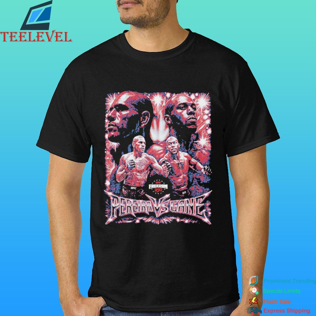 UFC Freedom 250 Alex Pereira Vs Ciryl Gane Vintage Grunge Shirt