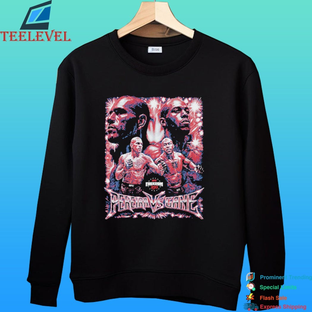 UFC Freedom 250 Alex Pereira Vs Ciryl Gane Vintage Grunge Shirt
