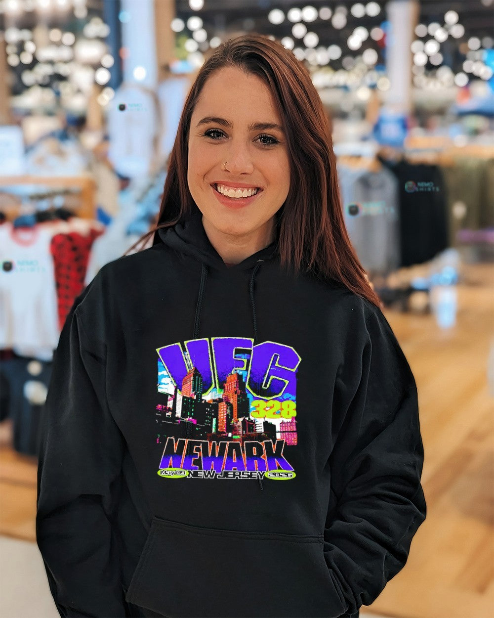 UFC Newark 328 May 09 2026 new jersey skyline shirt