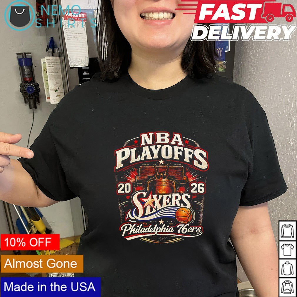 Philadelphia 76ers basketball 2026 NBA Playoffs shirt