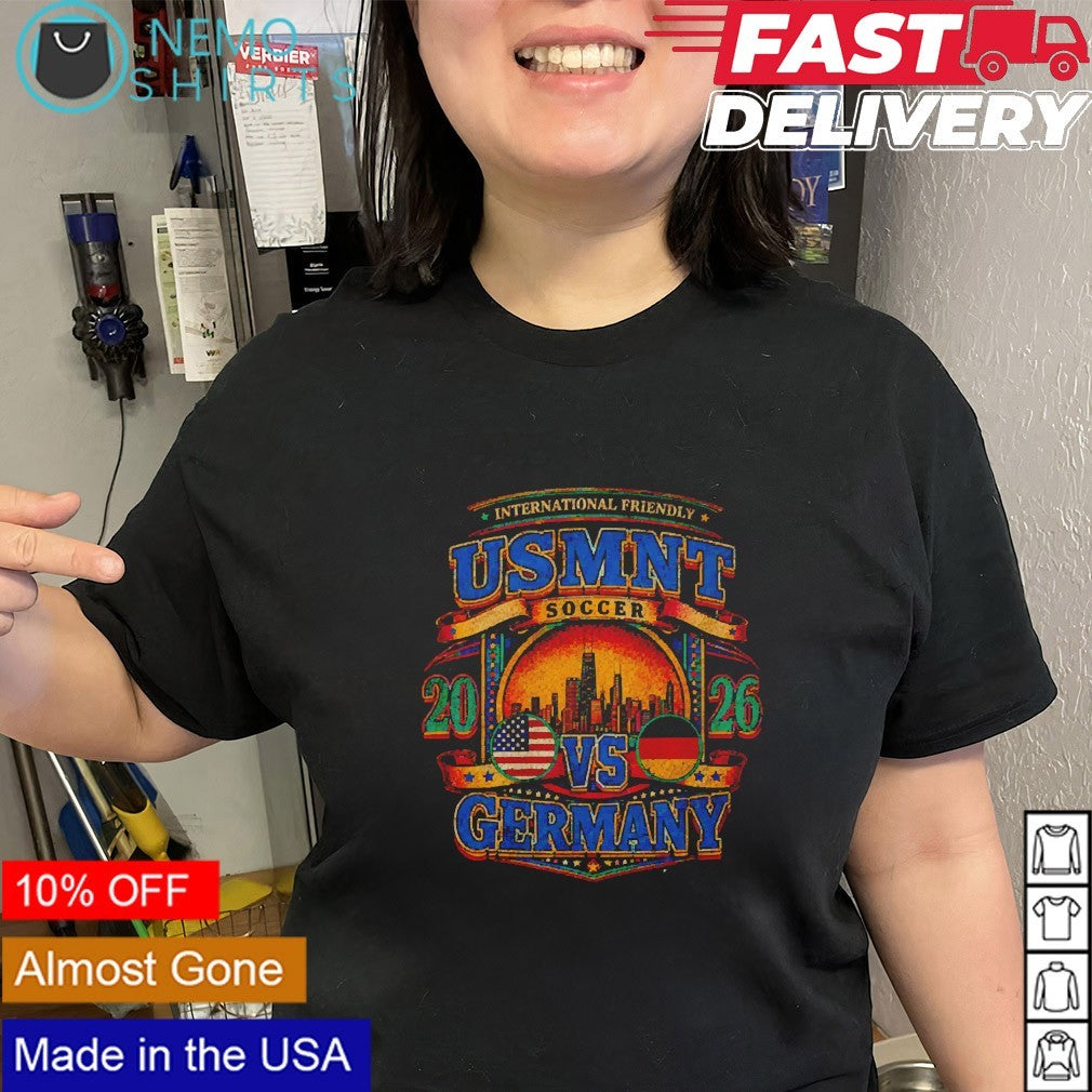 USMNT vs Germany 2026 International Friendly match up shirt
