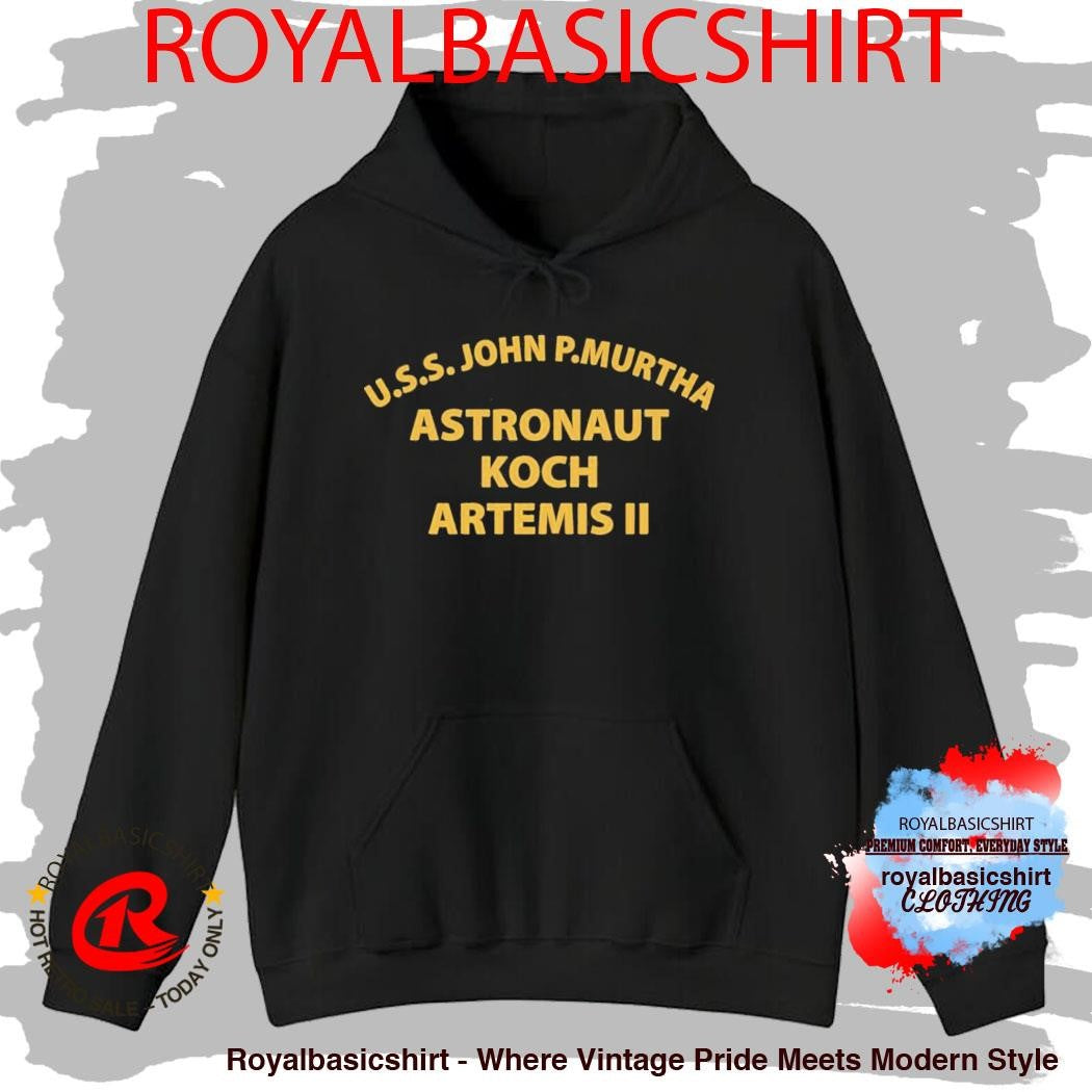 USS John P Murtha Astronaut Koch Artemis 2 Shirt