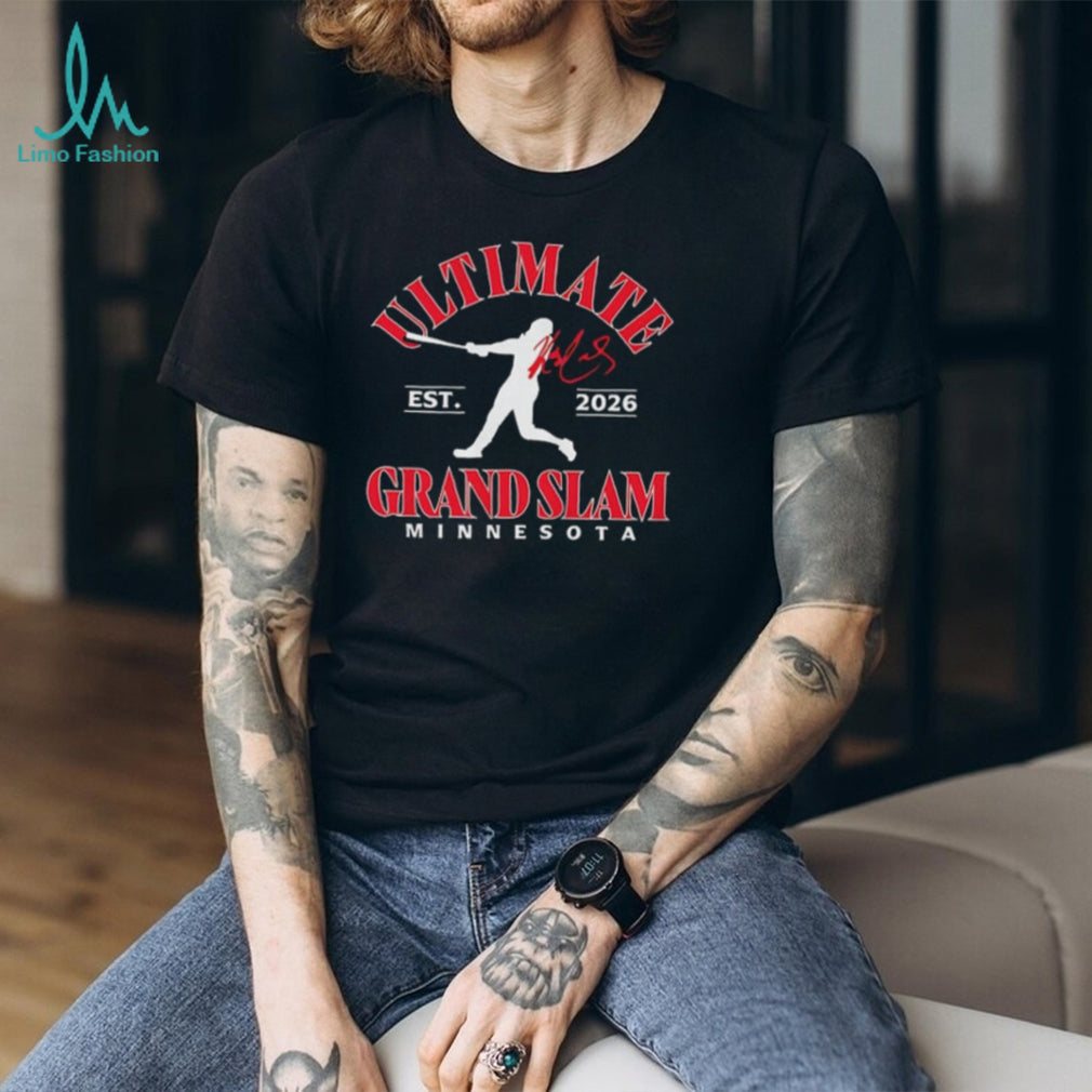Ultimate Grand Slam in Minnesota Twins Kody Clemens shirt