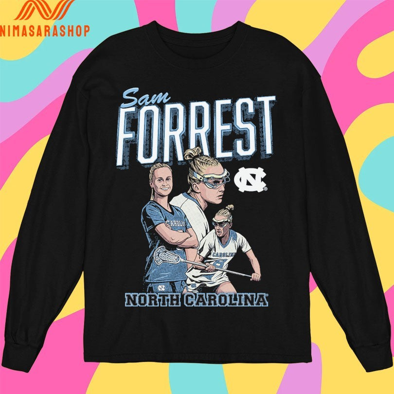 Unc Softball Sam Forrest North Carolina Shirts