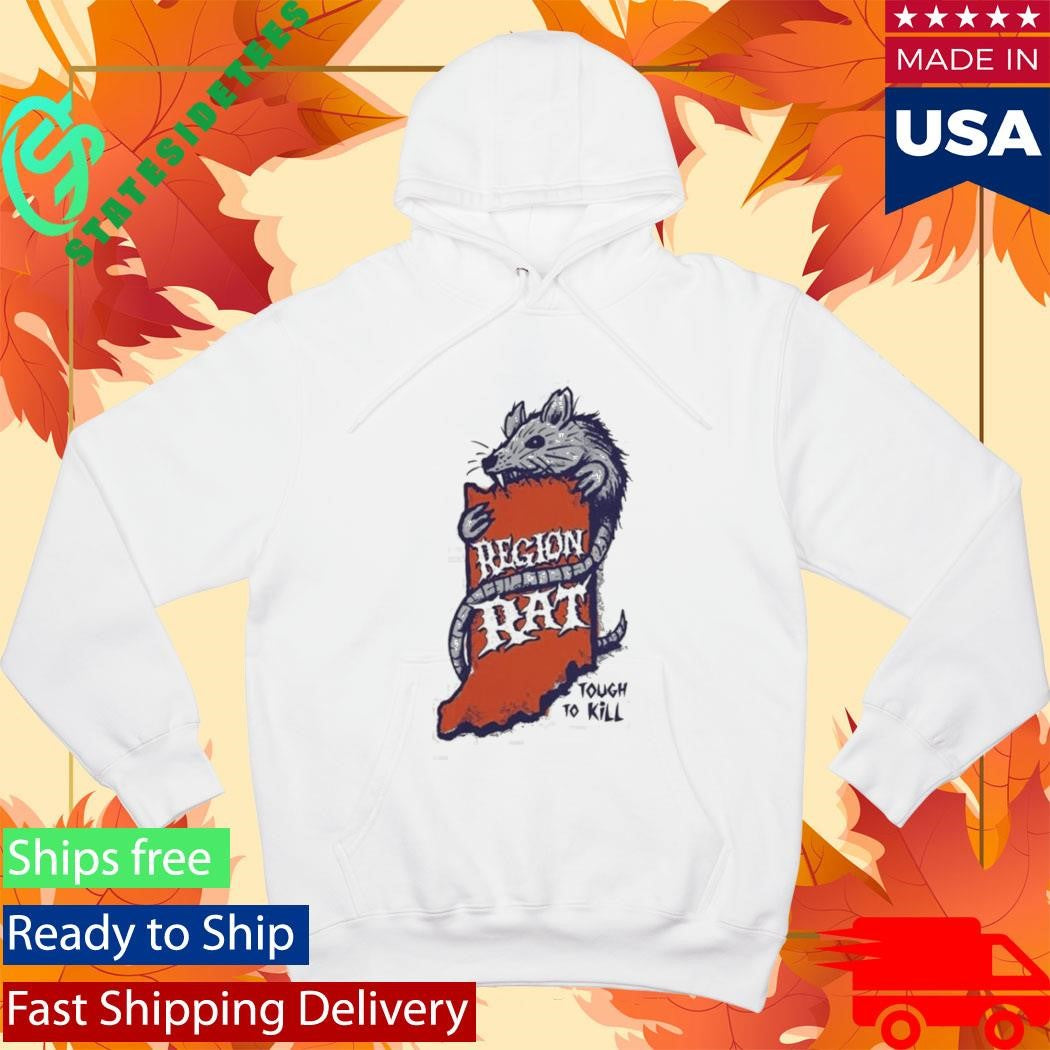 United State Of Indiana Region Rat Tough To Kill Shirt