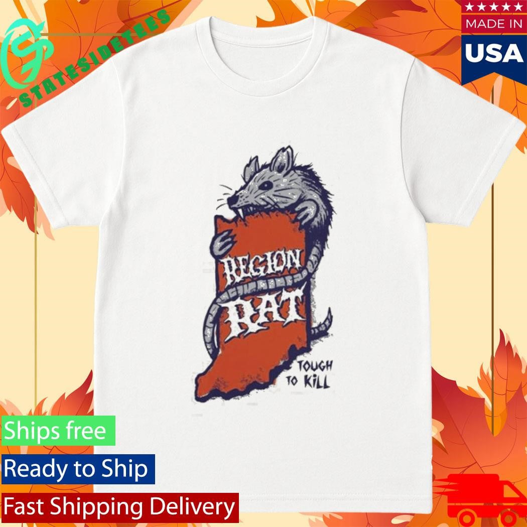 United State Of Indiana Region Rat Tough To Kill Shirt