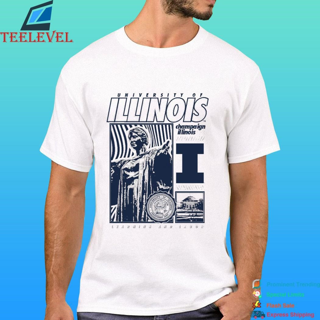 University Of Illinois Champaign Illinois Learning And Labor Shirt