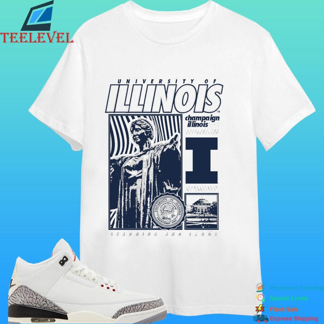 University Of Illinois Champaign Illinois Learning And Labor Shirt