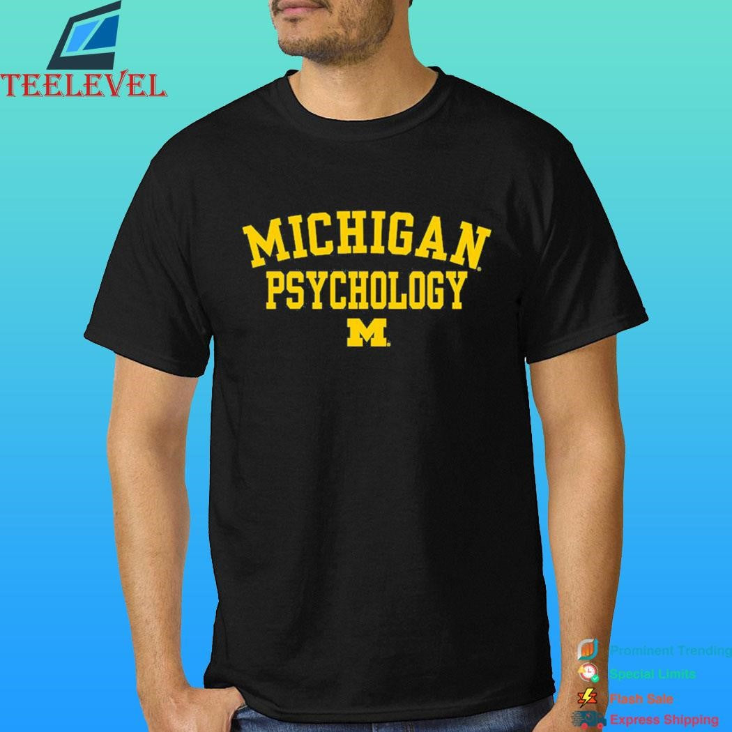 University Of Michigan Psychology School Shirt