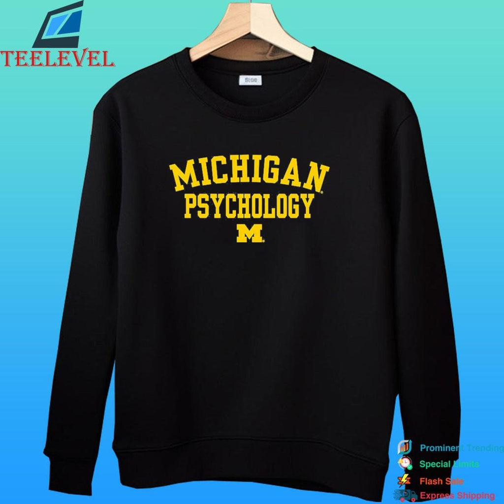 University Of Michigan Psychology School Shirt