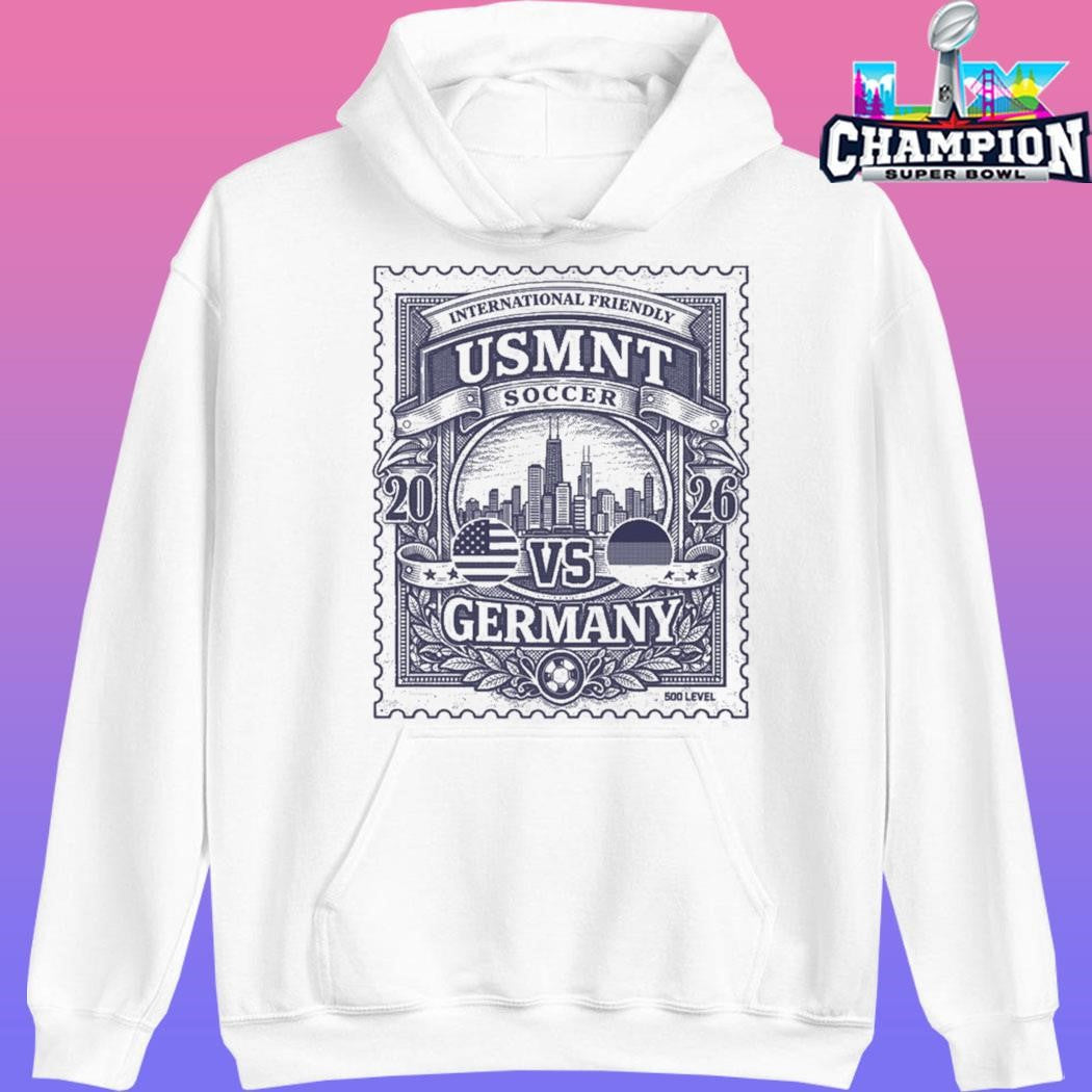 Usmnt Vs Germany 2026 Match Up Stamp Shirt