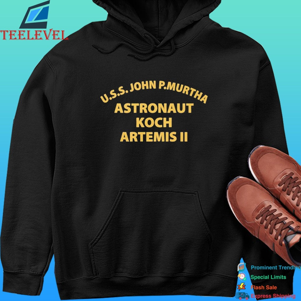 Uss John P Murtha Astronaut Koch Artemis II Shirt