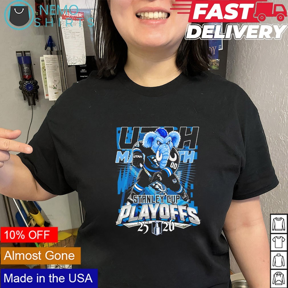 Utah Mammoth 2026 Stanley Cup playoffs mascot shirt