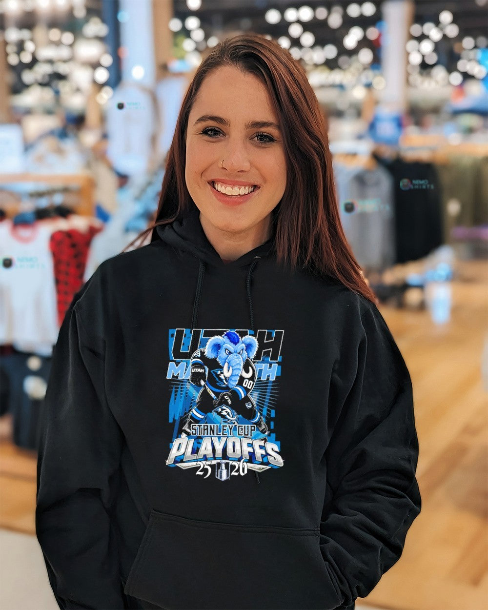 Utah Mammoth 2026 Stanley Cup playoffs mascot shirt