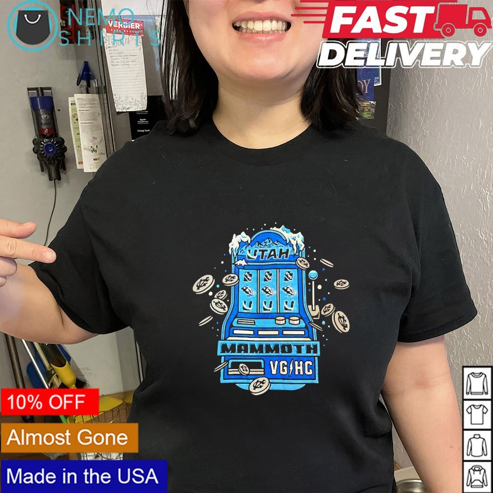 Utah Mammoth NHL slot machine shirt