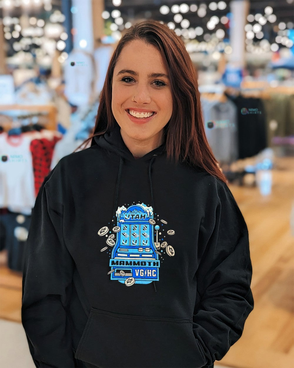 Utah Mammoth NHL slot machine shirt